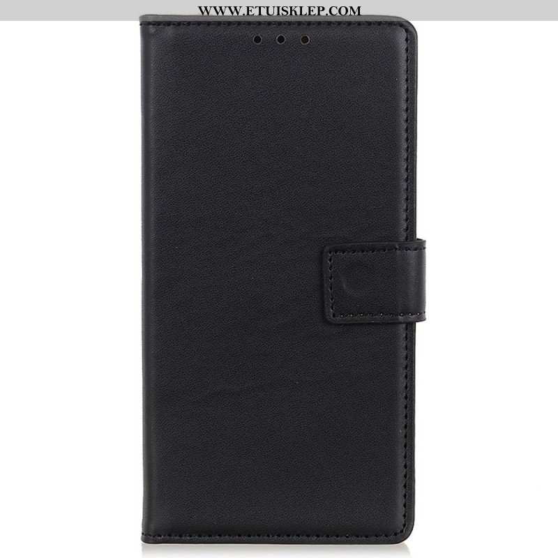 Etui Folio do Samsung Galaxy M52 5G Prosty Efekt Skóry